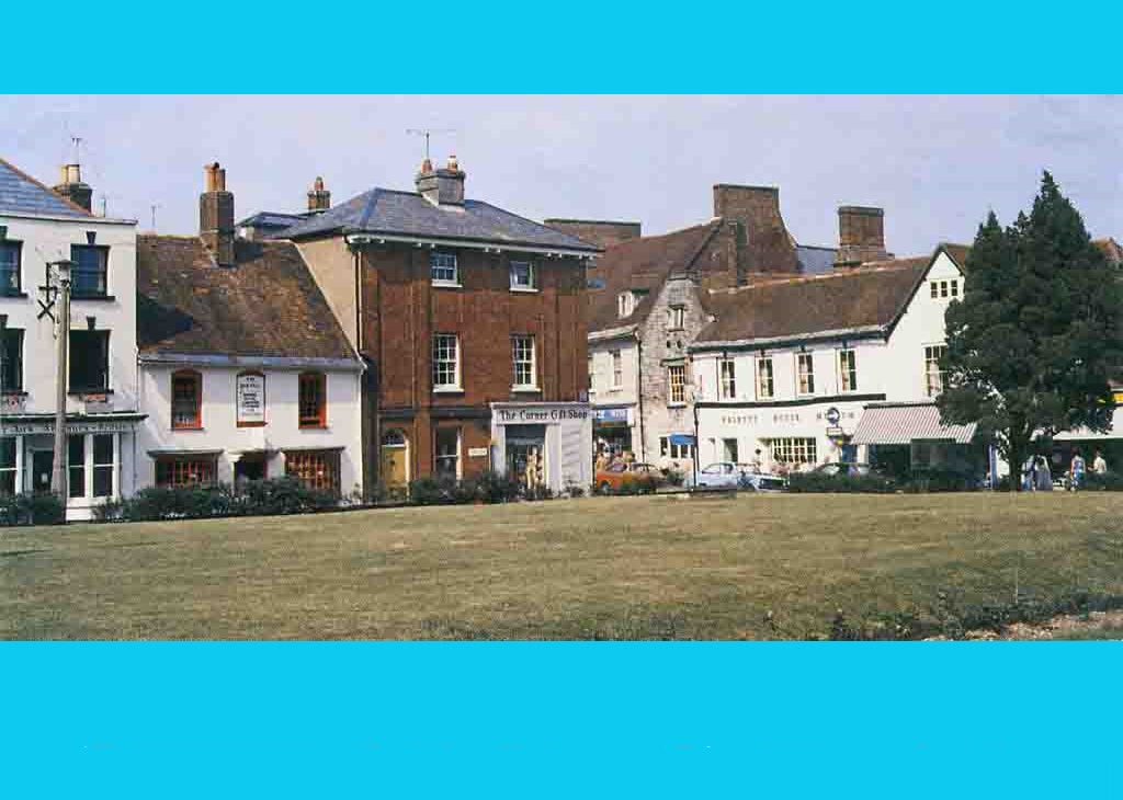 Cook Row and the Museum from the Minster Green